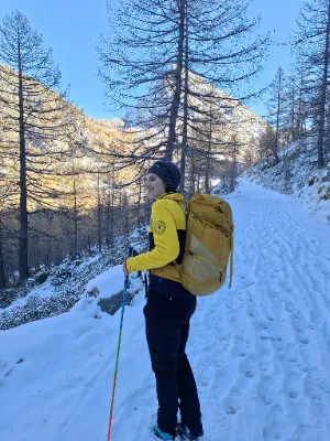 Anna Bassignano - certified mountain guide based in Italy