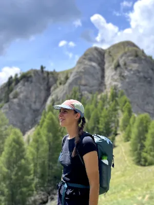 Oriane Veronesi - certified mountain guide based in Italy