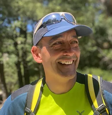 Corrado Conca, certified mountain guide in Italy